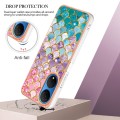 For Honor X7 Electroplating IMD TPU Phone Case(Colorful Scales)