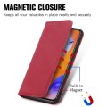 For Samsung Galaxy A14 5G Retro Skin Feel Magnetic Leather Phone Case(Red)