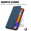 For Samsung Galaxy A54 5G Retro Skin Feel Magnetic Leather Phone Case(Blue)