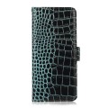 For Motorola Moto G04 / G24 Crocodile Top Layer Cowhide Leather Phone Case(Green)