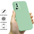 For Xiaomi 13 Lite / 12 Lite NE Pure Color Liquid Silicone Shockproof Phone Case(Green)