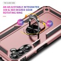 For Samsung Galaxy A24 4G Shockproof TPU + PC Phone Case(Rose Gold)
