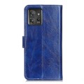 For Motorola ThinkPhone 5G Retro Crazy Horse Texture Leather Phone Case(Blue)