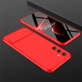 For Samsung Galaxy A34 5G GKK Three Stage Splicing Full Coverage PC Phone Case(Red)