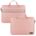 Waterproof PU Laptop Bag Inner Bag, Size:13 / 14 inch(Rose Gold)