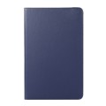 For Lenovo Tab M9 360 Degree Rotation Litchi Texture Tablet Leather Case with Holder(Dark Blue)