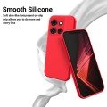 For Infinix Smart 7 African Pure Color Liquid Silicone Shockproof Phone Case(Red)