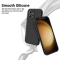 For Xiaomi Redmi Note 12 4G Global Pure Color Liquid Silicone Shockproof Phone Case(Black)