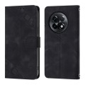 For OnePlus Ace 2 5G / 11R 5G Skin-feel Embossed Leather Phone Case(Black)