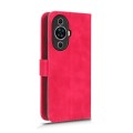 For Huawei nova 11 Skin Feel Magnetic Flip Leather Phone Case(Rose Red)