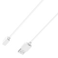 For Xiaomi Mi Band 8 Watch Magnetic Suction Charger USB Charging Cable, Length:60cm(White)