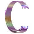 For Xiaomi Mi Band 8 Milanese Metal Watch Band(Colorful)