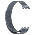 For Xiaomi Mi Band 8 Milanese Metal Watch Band(Space Grey)