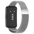 For Huawei Band 8 Milanese Metal Watch Band(Silver)