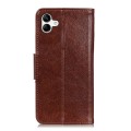 For Samsung Galaxy F14 5G Nappa Texture Leather Phone Case(Brown)