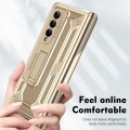 For Samsung Galaxy Z Fold3 5G integrated Shockproof Phone Case with Hinge(Gold)