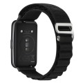 For Huawei Band 7 Loop Nylon Watch Band(Black)