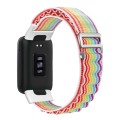 For Xiaomi Mi Band 7 Pro Loop Nylon Watch Band(Colorful)