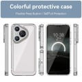 For Huawei Pura 70 Colorful Series Acrylic + TPU Phone Case(Transparent)
