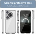 For Huawei Pura 70 Pro Colorful Series Acrylic + TPU Phone Case(Transparent)