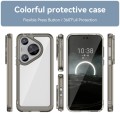 For Huawei Pura 70 Pro Colorful Series Acrylic + TPU Phone Case(Transparent Grey)