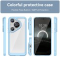 For Huawei Pura 70 Pro Colorful Series Acrylic + TPU Phone Case(Blue)