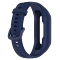 For Keep Band B2 Solid Color Integrated Silicone Watch Band(Navy Blue)