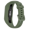 For Keep Band B2 Solid Color Integrated Silicone Watch Band(Army Green)