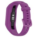 For Keep Band B2 Solid Color Integrated Silicone Watch Band(Purple)