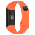 For Mambo Band 5 / 5S Solid Color Silicone Replacement Watch Band(Orange)