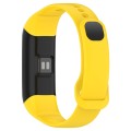 For Mambo Band 5 / 5S Solid Color Silicone Replacement Watch Band(Yellow)