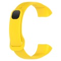For Mambo Band 5 / 5S Solid Color Silicone Replacement Watch Band(Yellow)