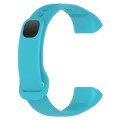 For Mambo Band 5 / 5S Solid Color Silicone Replacement Watch Band(Sky Blue)