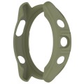 For Garmin Forerunner 965 Armor Hollow Watch Protective Case(Jungle Green)