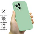 For Infinix Note 12 Pro 4G / Note 12 2023 Pure Color Liquid Silicone Shockproof Phone Case(Green)