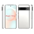 For Google Pixel 7 Pro Waterproof Texture TPU Phone Case(Transparent)