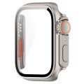 For Apple Watch Series SE 2 / 6 / SE / 5 / 4 44mm Tempered Film + PC Integrated Watch Protective Cas