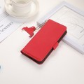 For Xiaomi Redmi A3 Side-Magnetic TJ Genuine Leather RFID Phone Case(Red)