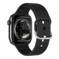 IW9 2.05 inch Square Screen Smart Watch Supports Bluetooth Calls/Blood Oxygen Monitoring(Black)