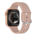 IW9 2.05 inch Square Screen Smart Watch Supports Bluetooth Calls/Blood Oxygen Monitoring(Rose Gold)
