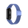 For Xiaomi Mi Band 8 Milanese Buckle Metal Watch Band(Midnight Blue)