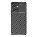 For Xiaomi Redmi Note 12 4G Global Carbon Fiber Texture Shockproof TPU Phone Case(Black)