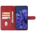 For Blackview BV5300 Leather Phone Case(Red)