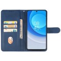 For Tecno Camon 20 Leather Phone Case(Blue)