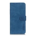 For Samsung Galaxy A55 5G KHAZNEH Retro Texture Horizontal Flip Leather Phone Case(Blue)