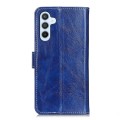 For Samsung Galaxy S23 FE 5G Retro Crazy Horse Texture Horizontal Flip Leather Phone Case(Blue)