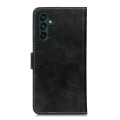 For Samsung Galaxy A25 5G Global Magnetic Crocodile Texture Leather Phone Case(Black)