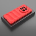 For Realme 12 Pro 5G / 12 Pro+ Magic Shield TPU + Flannel Phone Case(Red)