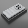 For Realme 12 Pro 5G / 12 Pro+ Magic Shield TPU + Flannel Phone Case(Grey)