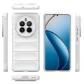 For Realme 12 Pro 5G / 12 Pro+ Magic Shield TPU + Flannel Phone Case(White)